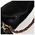 Bamboo Borsa a Spalla GUCCI in Camoscio Nero e Oro 01 1014 1577 Auth ti3727 D'oro - vista 6