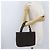 Borsa a mano Salvatore Ferragamo in nylon marrone Auth bs33877 - vista 21