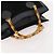 Bamboo Borsa a Mano in Bambù GUCCI Camoscio Nero Oro 002 123 0260 Auth ep13604 D'oro - vista 7