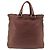 Borsa a mano in pelle PRADA 2 in 1 bronzo argento autentica bs33982 - vista 2