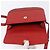 Valentino Bolso de Hombro de Cuero Rojo y Dorado Auth BA11281 Roja - vista 10