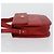 Valentino Bolso de Hombro de Cuero Rojo y Dorado Auth BA11281 Roja - vista 4