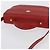 Valentino Bolso de Hombro de Cuero Rojo y Dorado Auth BA11281 Roja - vista 7