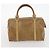 Céline Borsa in tela Macadam Celine C Macadam in PVC 2 pezzi marrone nero Auth fm5231 - vista 11