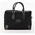 Céline Borsa in tela Macadam Celine C Macadam in PVC 2 pezzi marrone nero Auth fm5231 - vista 2