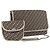 Borsa a spalla in tela Trotter Christian Dior con catena dorata Auth mr2183
