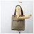 Borsa tote Gucci GG Supreme Web Sherry Line in PVC beige e oro 39 02 003 Auth 174491 - vista 21