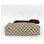 Borsa tote Gucci GG Supreme Web Sherry Line in PVC beige e oro 39 02 003 Auth 174491 - vista 5