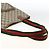 Borsa tote Gucci GG Supreme Web Sherry Line in PVC beige e oro 39 02 003 Auth 174491 - vista 7