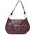 Borsa in pelle marrone Prada