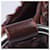 Borsa in pelle marrone Prada - vista 9