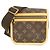 Borsa a Spalla Louis Vuitton Monogram Bumbag Bosphore M40108 Marrone