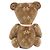 Orsetto di peluche Monogram Louis Vuitton Marrone - vista 2