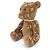 Orsetto di peluche Monogram Louis Vuitton Marrone - vista 3