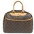 Borsa a mano Bowling Vanity Monogram Louis Vuitton Marrone