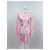 Djula Vestido mini estampado de flores rosa - vista 2