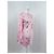 Djula Vestido mini estampado de flores rosa - vista 3
