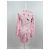 Djula Vestido mini estampado de flores rosa - vista 5