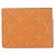 Slender Louis Vuitton Monogram Heritage Long Bill Wallet Caramel - view 2