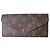 Cartera Larga Josephine de Louis Vuitton Fucsia Monograma - vista 2
