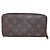 Zippy Louis Vuitton Monogram Lang Wallet Braun - Ansicht 3
