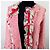 Dolce & Gabbana red jacket houndstooth pattern with flowers rouches White - view 6