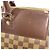 Borsa Boston Damier Greenwich PM Louis Vuitton Marrone Damier ebene - vista 14