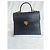 Courreges Vintage Courrèges Tasche aus Leder mit Echsenprägung Schwarz - Ansicht 12
