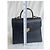 Courreges Vintage Courrèges Tasche aus Leder mit Echsenprägung Schwarz - Ansicht 5