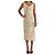 Vestido 100% seda Max Mara Multicolor Beige