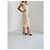 Vestido 100% seda Max Mara Multicolor Beige - vista 4