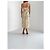 Vestido 100% seda Max Mara Multicolor Beige - vista 6