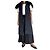 Chaleco acolchado Dries Van Noten con cuello de piel Negro Azul Azul marino