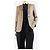 Frame Denim Blazer de cuadros marrón - talla S Castaño - vista 3
