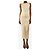 Autre Marque Falda midi crema con botones - talla UK 4 Crudo - vista 2