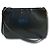 Borsa a spalla Versus Versace nera decorata con borchie a forma di testa di leone Nero - vista 9