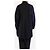 Weekend Max Mara Navy oversized wool-blend coat - size UK 6 Navy blue - view 2