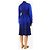 Altuzarra Royalblau gerafftes Midikleid - Größe UK 10 - Ansicht 2