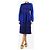Altuzarra Royalblau gerafftes Midikleid - Größe UK 10 - Ansicht 3
