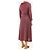 Alexa Chung Rosa Lurex-Rüschenshirt-Midikleid - Größe S Pink - Ansicht 2