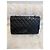 Borsa a mano Chanel 2.55 Reissue grande in pelle nera Nero - vista 2