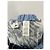 Forte Forte Blaue Samthose mit Leopardenmuster - Ansicht 4