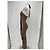 Autre Marque Langes braunes Kleid mit Patchwork - Ansicht 4