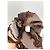Autre Marque Langes braunes Kleid mit Patchwork - Ansicht 7