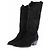 Etro Schwarze Wildleder-Stiefel