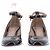 Gianvito Rossi Schwarze Pumps aus lackiertem Leder - Ansicht 4