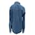 Camicia Guess in denim blu cotone - vista 2