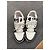 Sneakers LV Trainer Louis Vuitton Nero Bianco Monogramma - vista 4