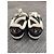 Sneakers LV Trainer Louis Vuitton Nero Bianco Monogramma - vista 5