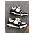Sneakers LV Trainer Louis Vuitton Nero Bianco Monogramma - vista 7